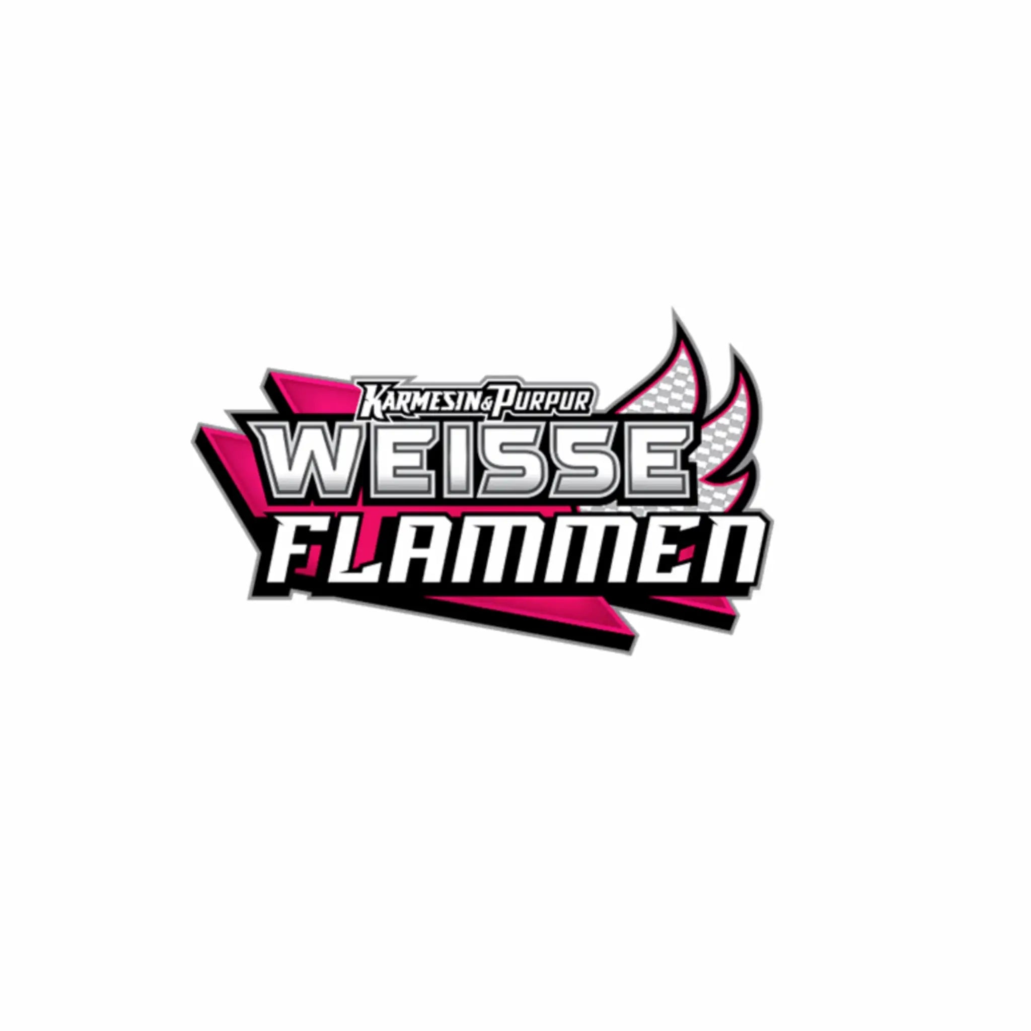 Pokémon - Karmesin & Purpur - Weiße Flammen Tech-Sticker Kollektion - DE