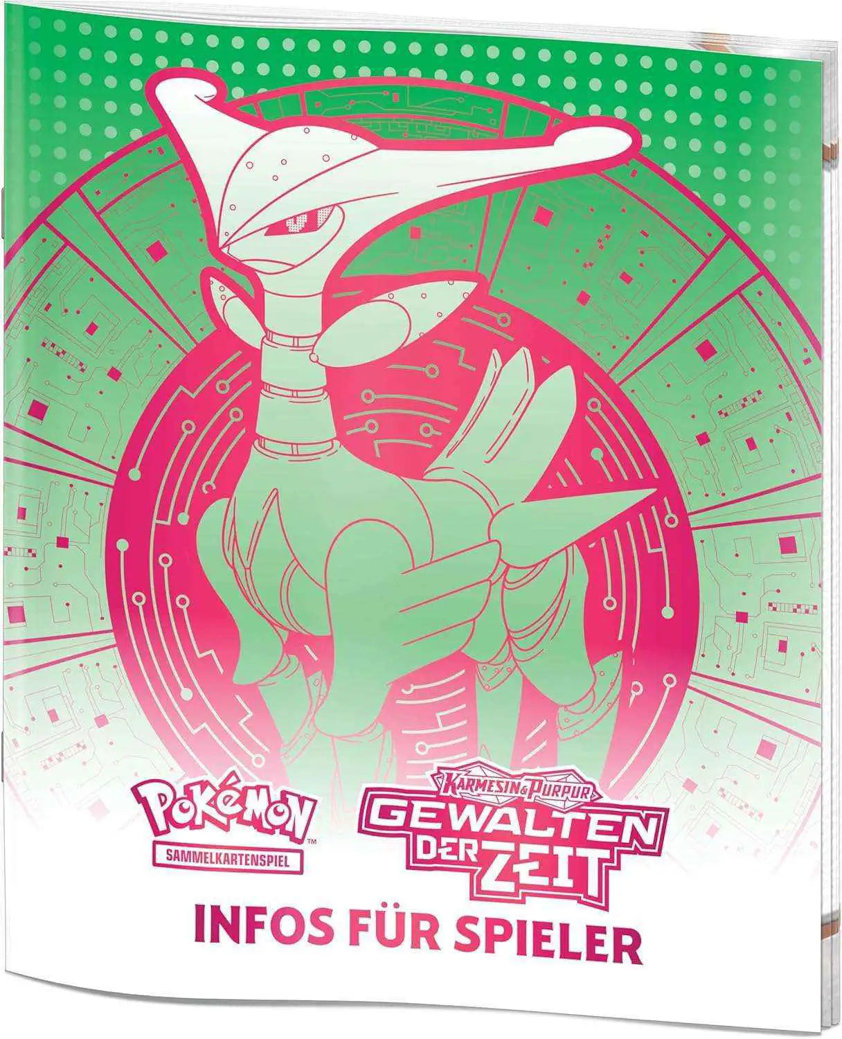 Pokémon - Karmesin & Purpur: Gewalten der Zeit Eisenblatt Top Trainer Box - DE