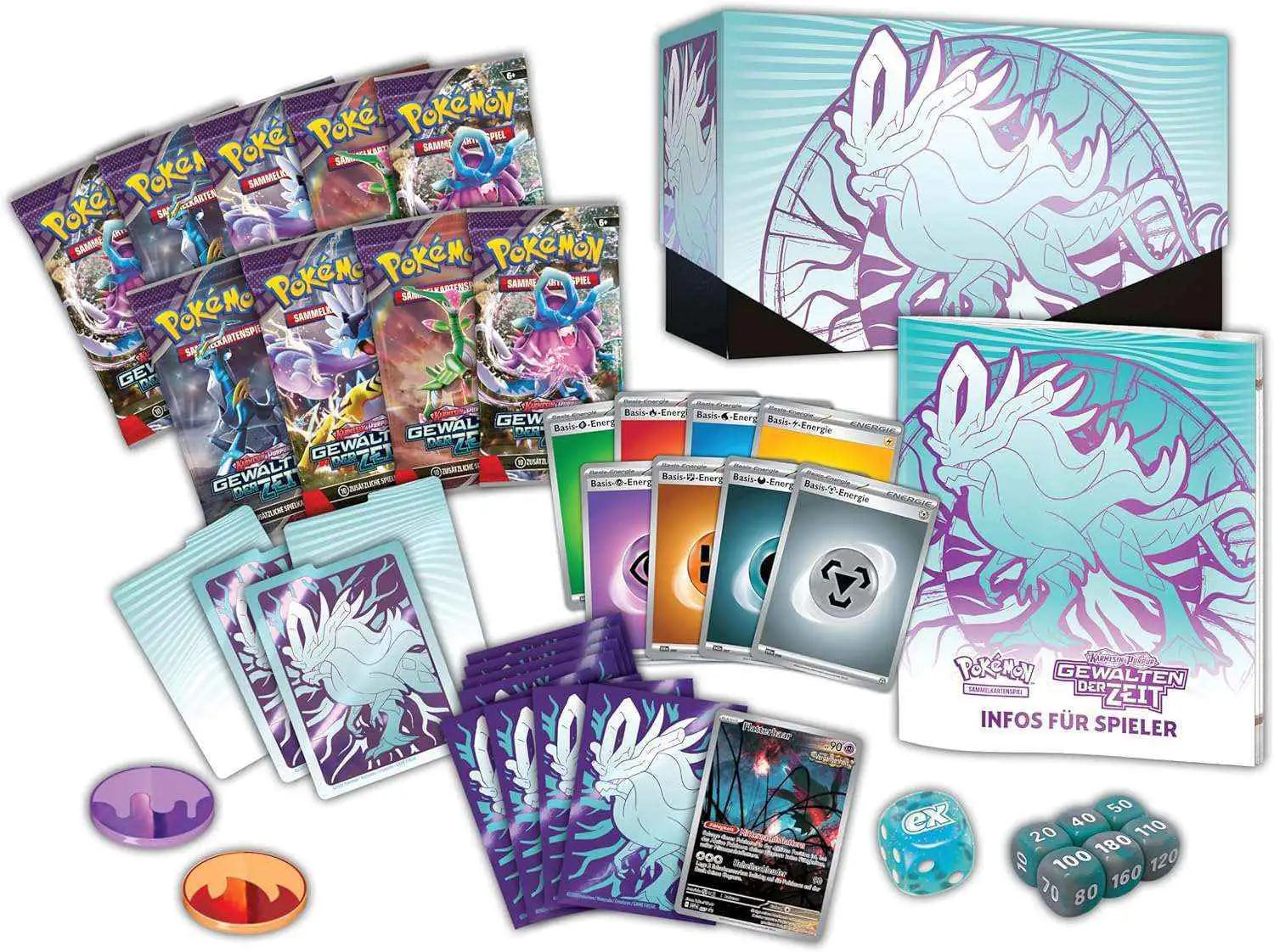 Pokémon - Karmesin & Purpur: Gewalten der Zeit Windewoge Top Trainer Box - DE