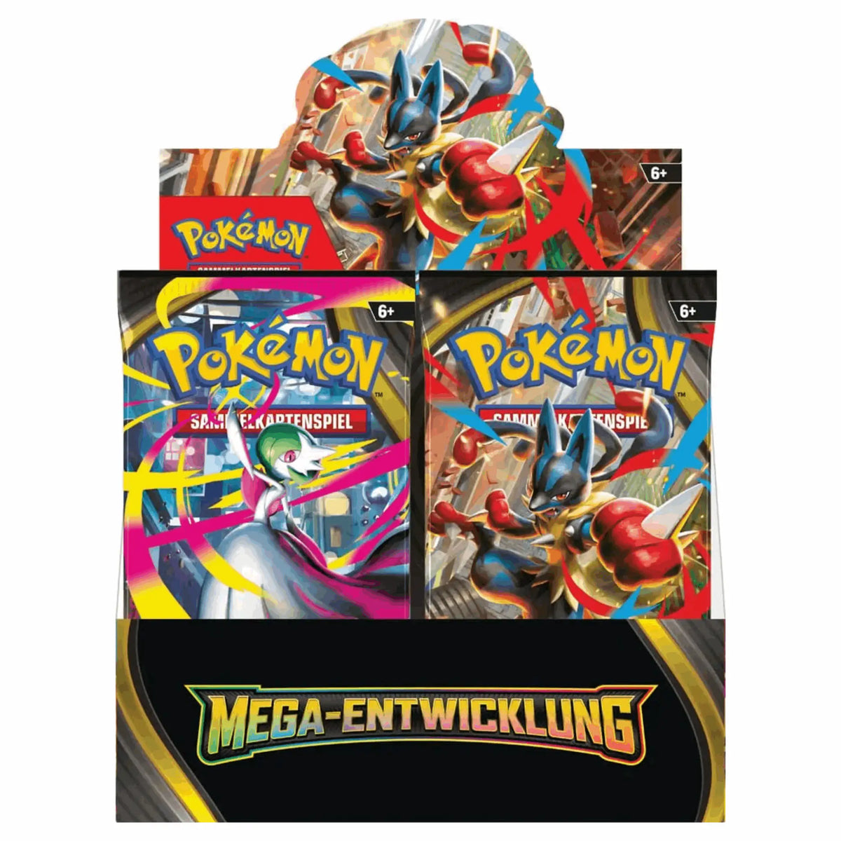 Pokémon - Mega-Entwicklung Booster Display - DE