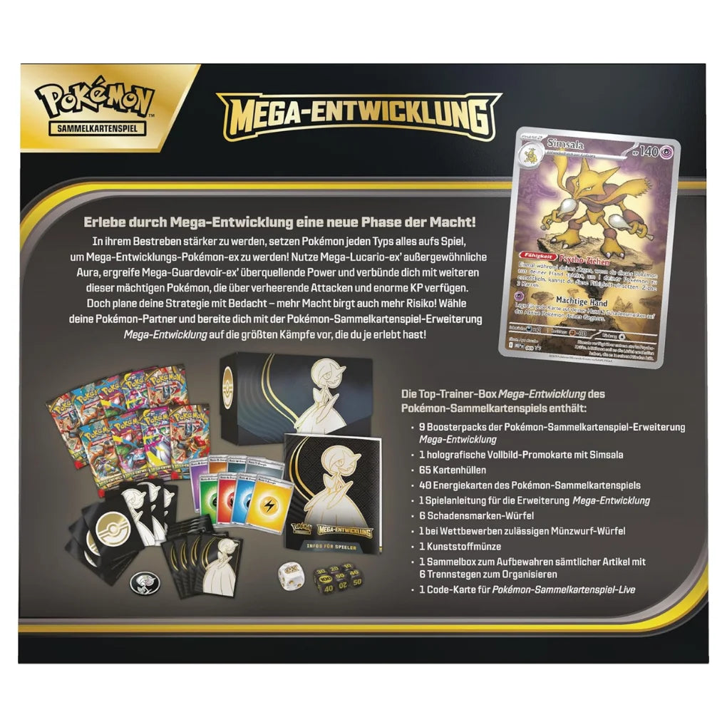 Pokémon - Mega Entwicklung Gardevoir Top Trainer Box - DE