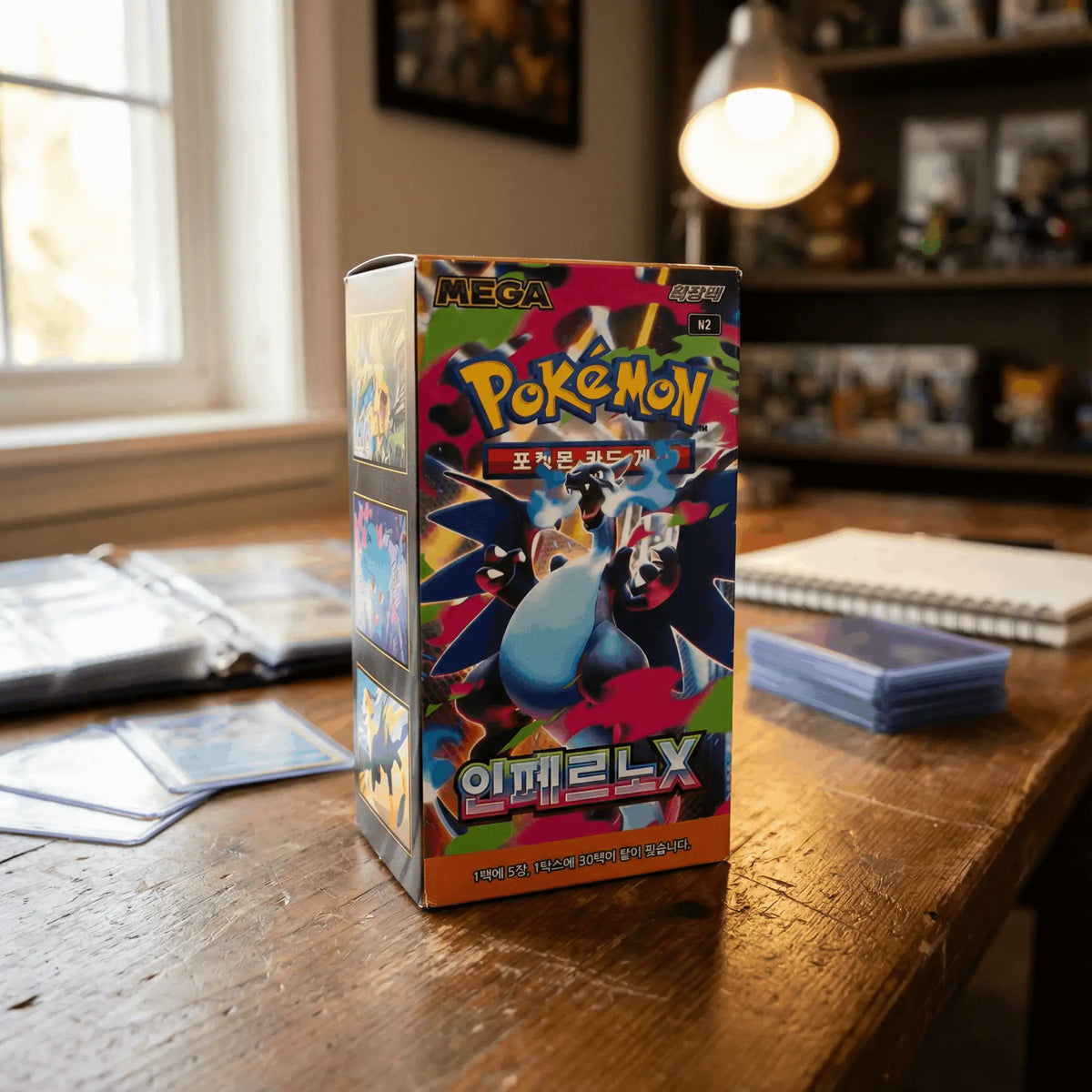 Pokémon - Mega Inferno X Booster Display - KOR