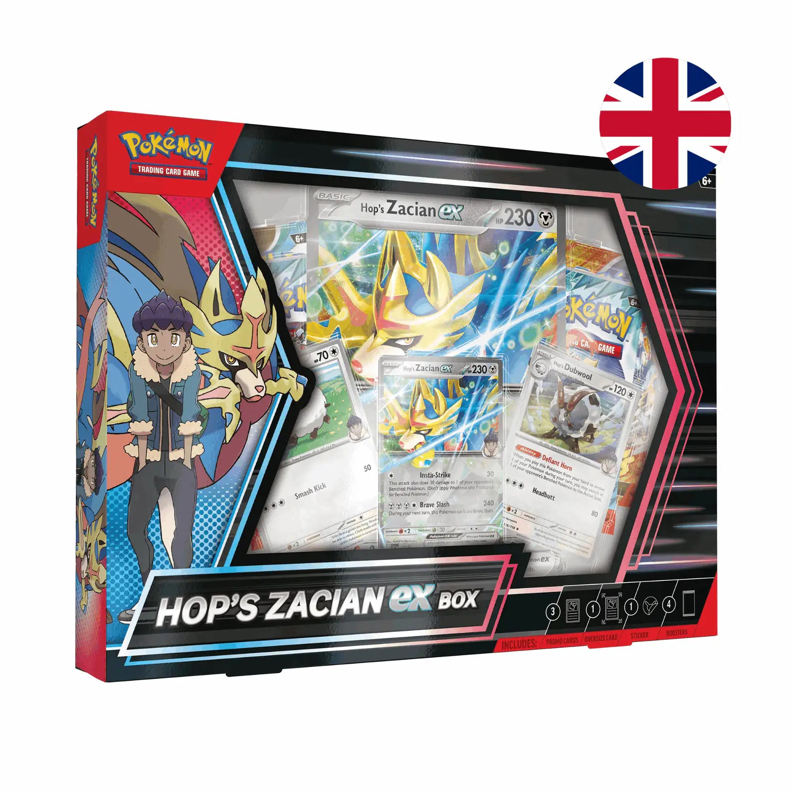 Pokémon - Scarlet & Violet: Journey Together Hop's Zacian ex Box - EN