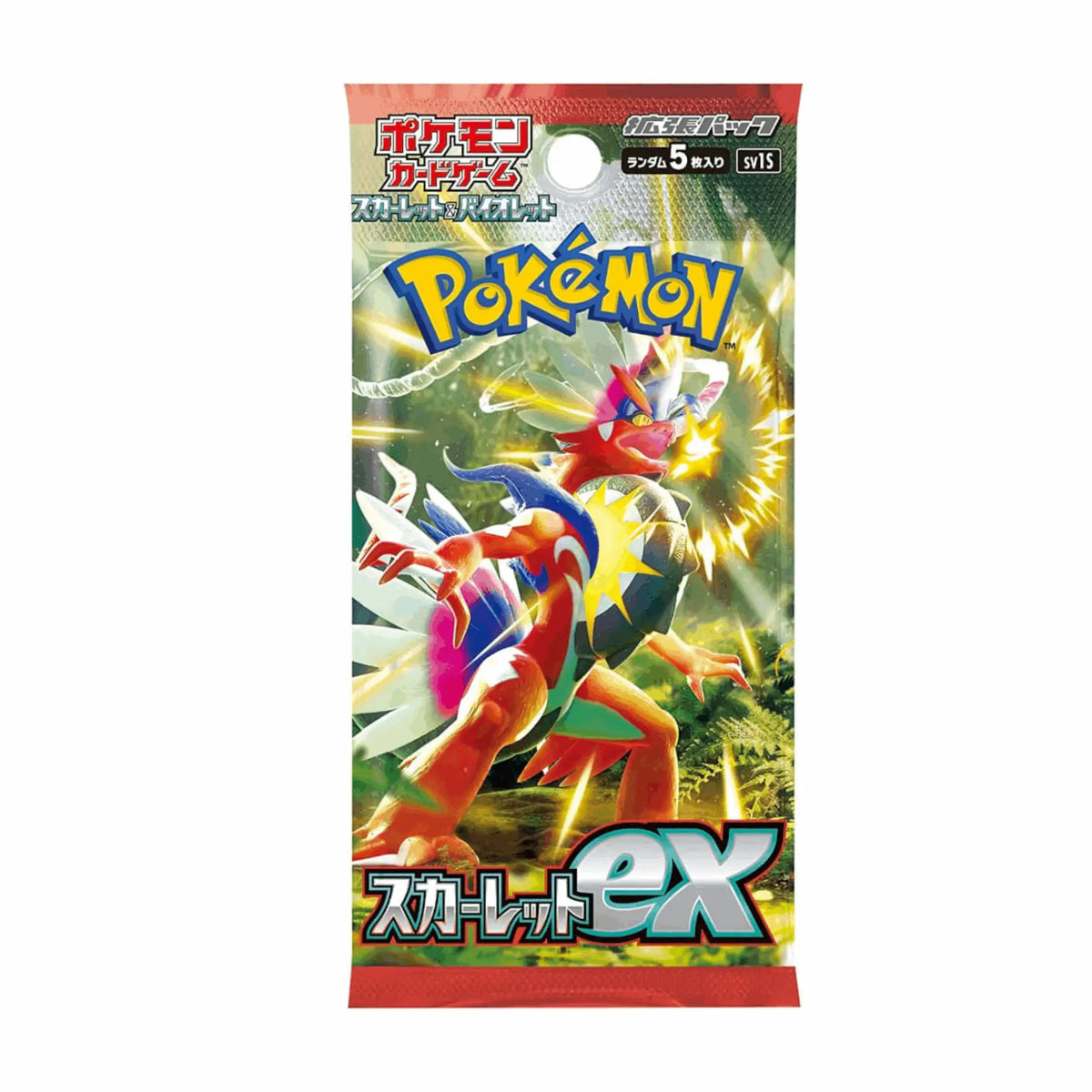 Pokémon - Scarlet ex (SV1S) Booster Pack - JPN