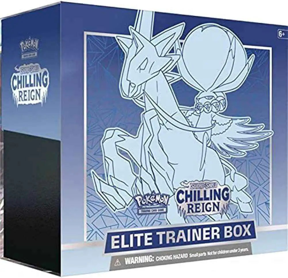 Pokémon - Sword & Shield: Chilling Reign Elite Trainer Box (blau) - EN