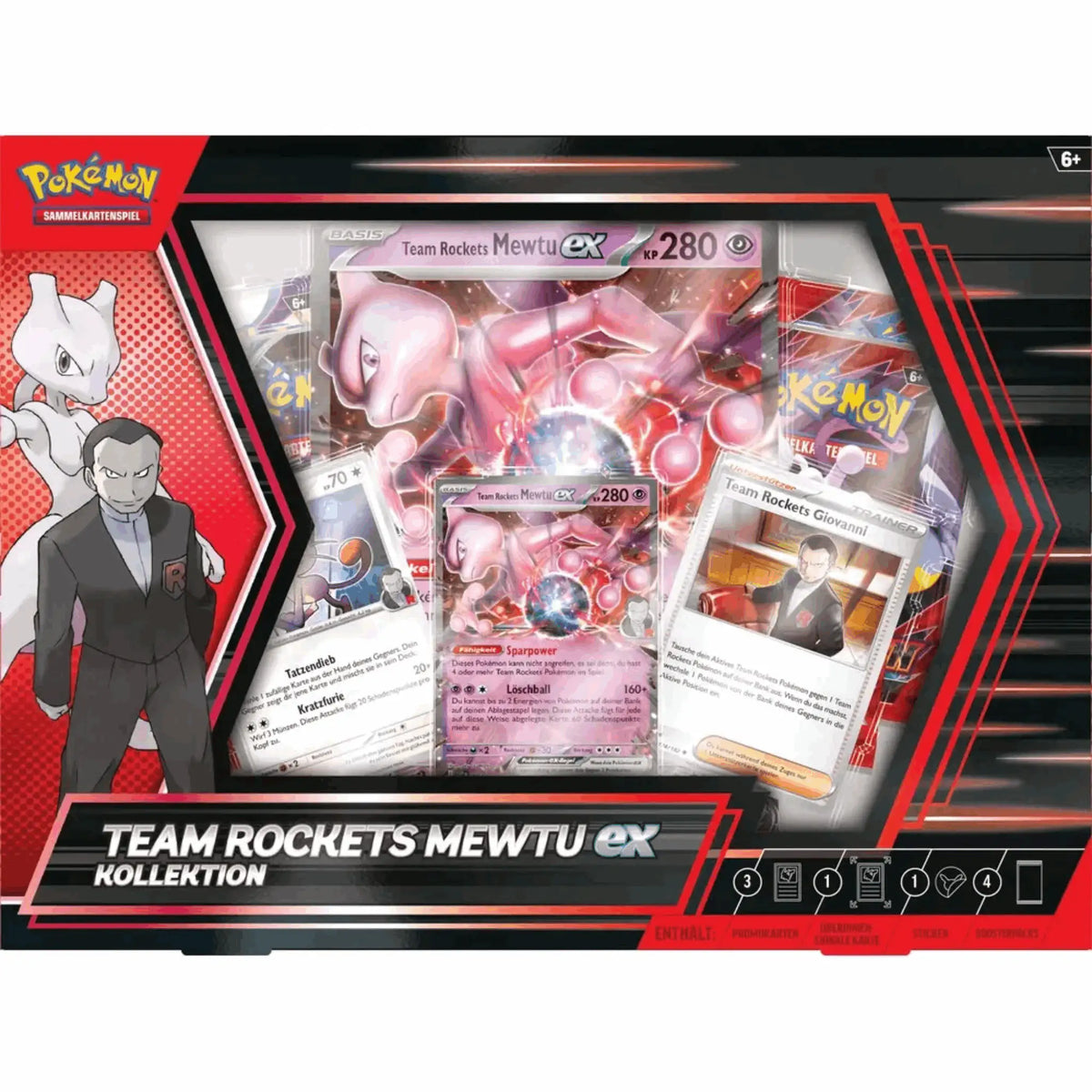 Pokémon - Team Rockets Mewtu ex Kollektion - DE