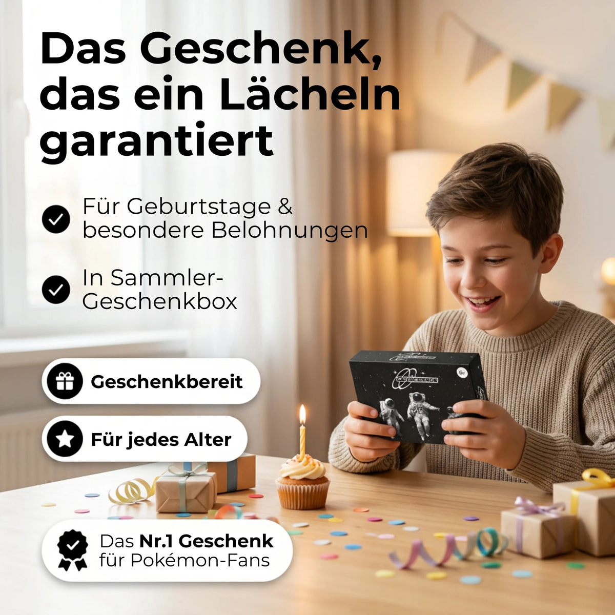 Pokémon Karten Set Deutsch – 30 Karten inkl. 4 Holo + 100 Kartenhüllen