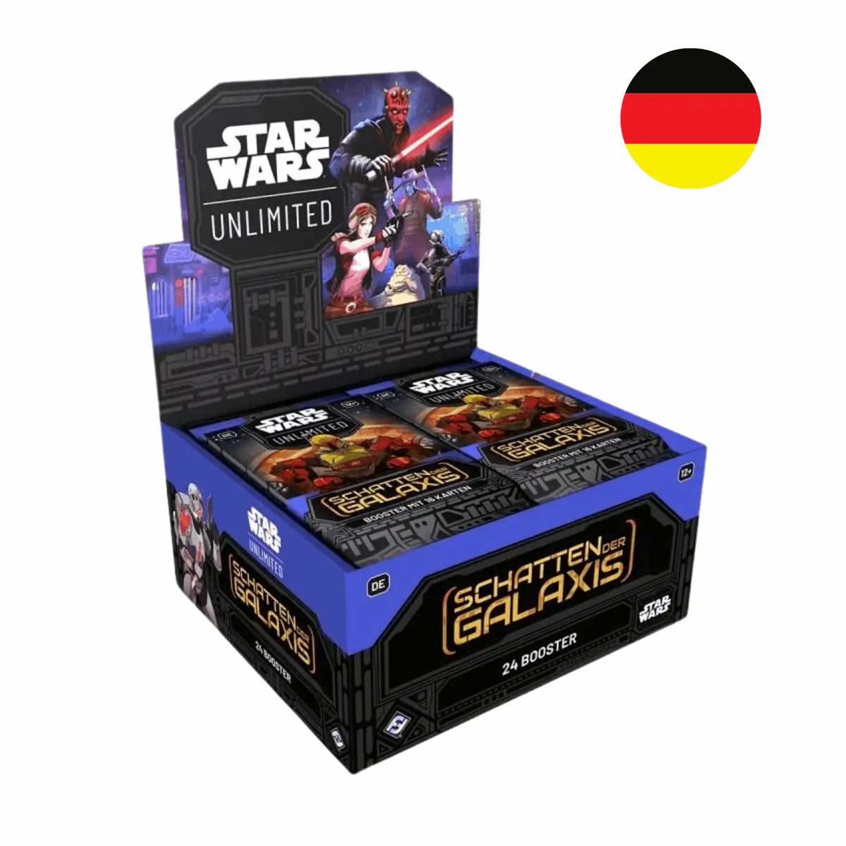 Star Wars: Unlimited - Schatten der Galaxis Booster Display - DE