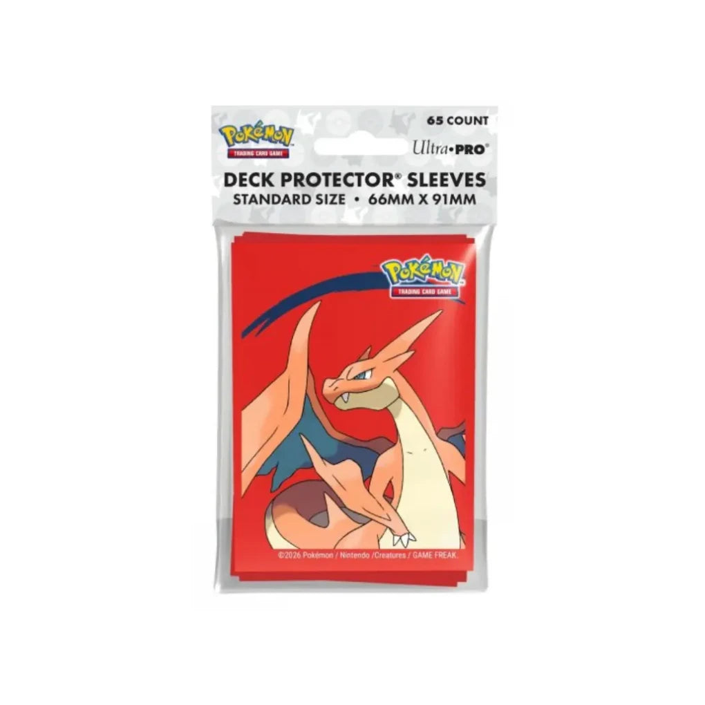 Ultra PRO Pokémon Mega Charizard Y Deck Protector Sleeves 65er Pack
