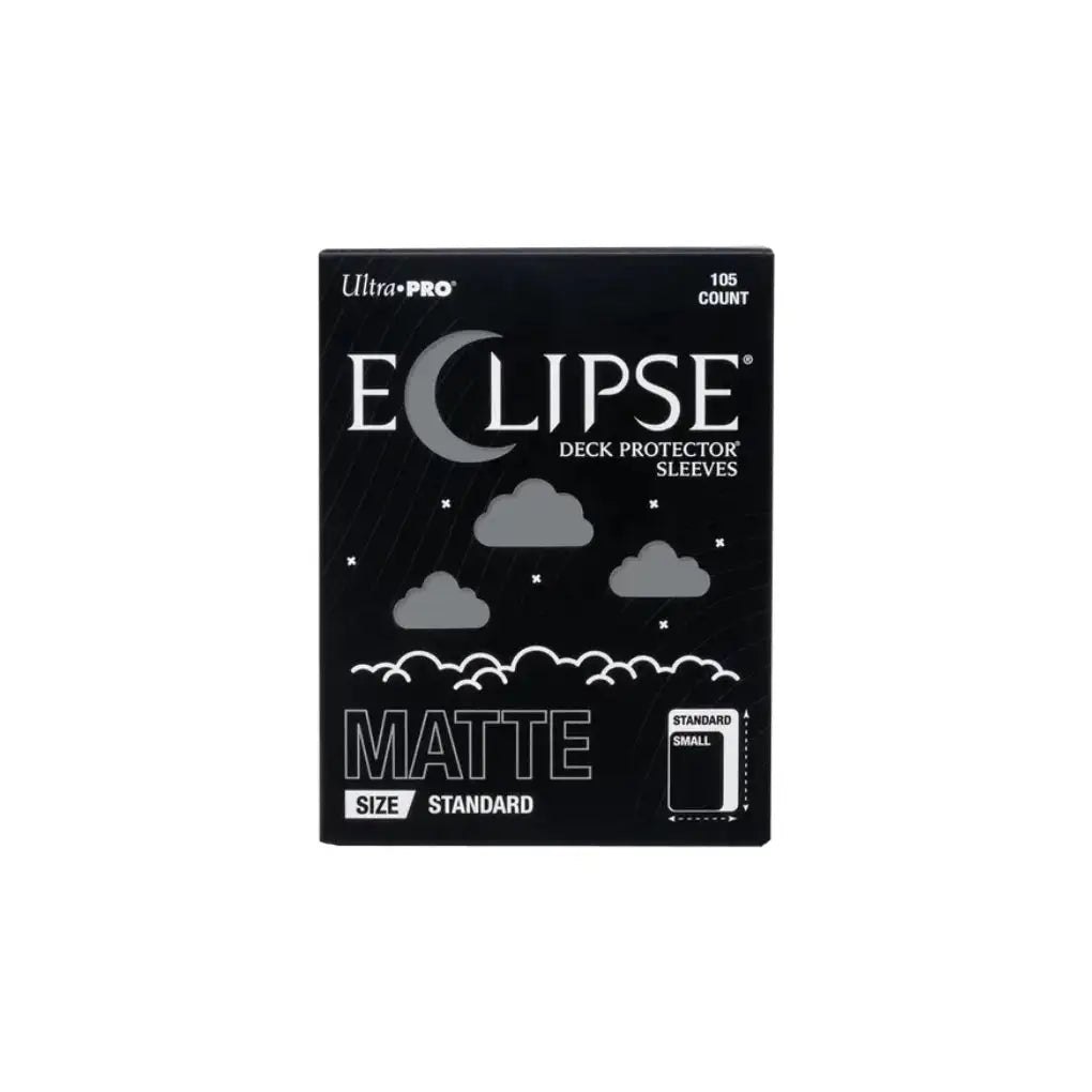 Ultra Pro - Eclipse Matte Kartenhüllen Rauchgrau | 105 Stück