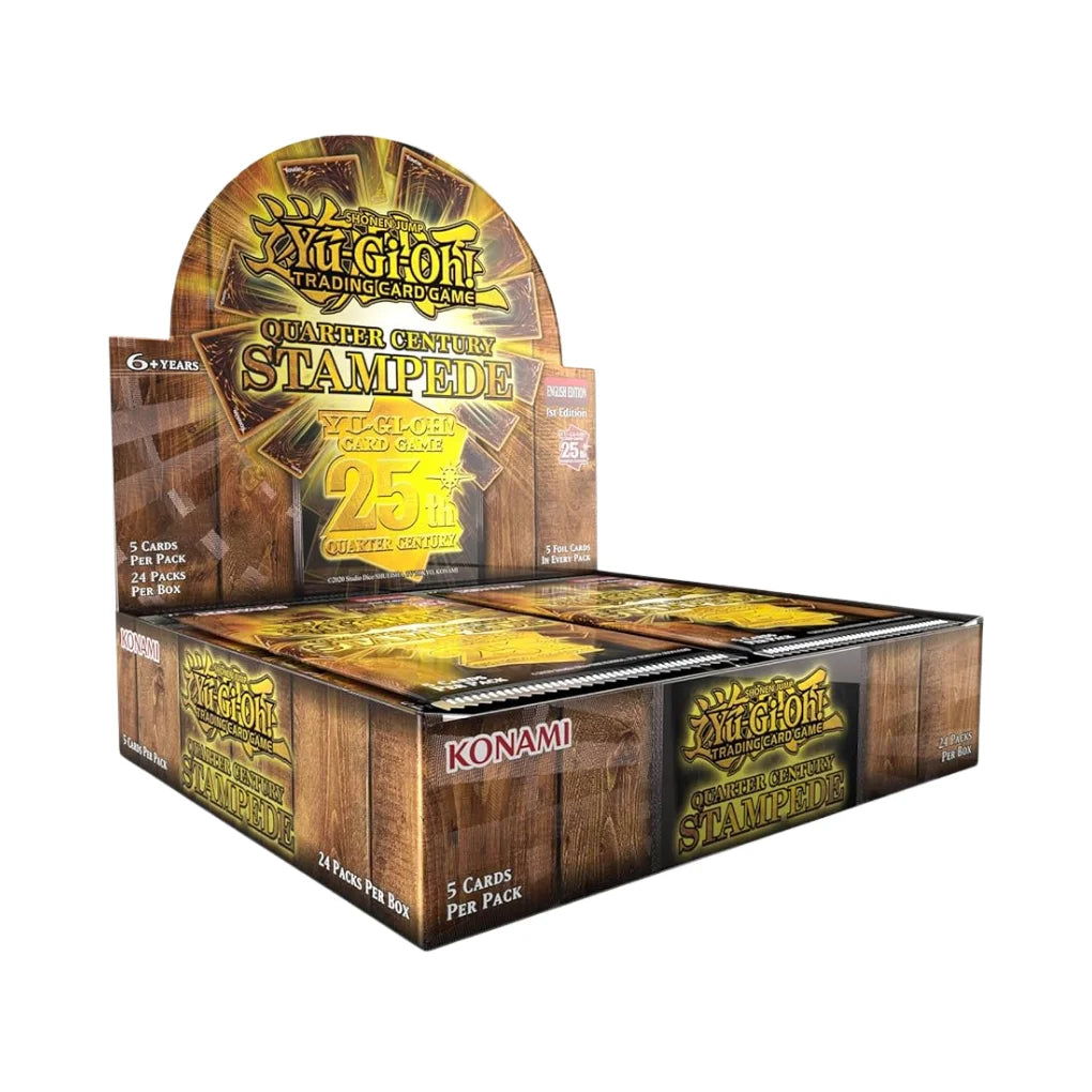 Yu-Gi-Oh! Quarter Century Stampede Boîte de boosters - Anglais  