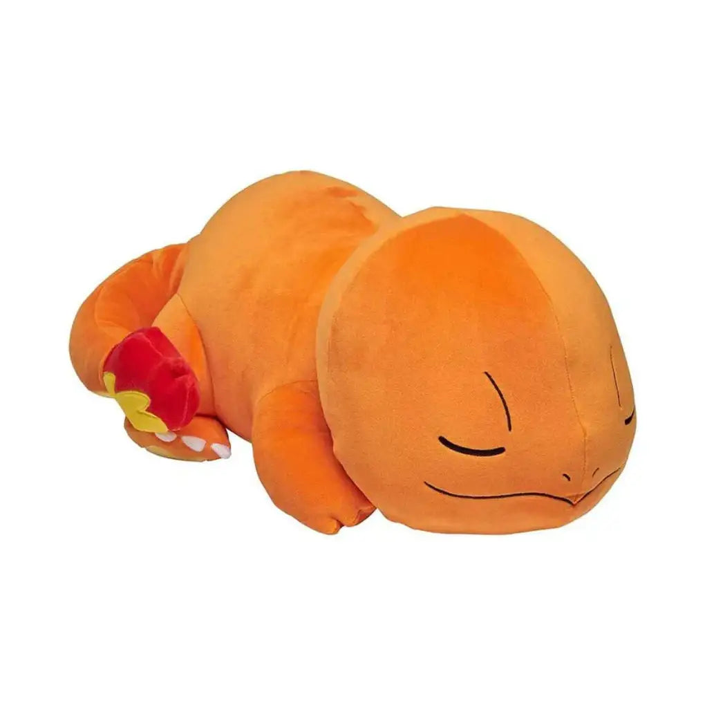 Pokémon – Glumanda (Charmander) schlafend Plüsch 45 cm (Jazwares)