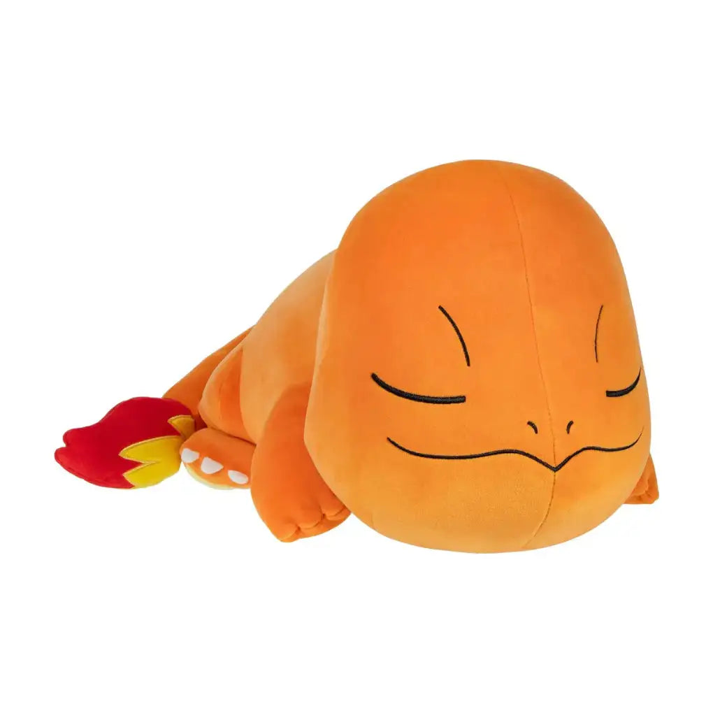 Pokémon – Glumanda (Charmander) schlafend Plüsch 45 cm (Jazwares)
