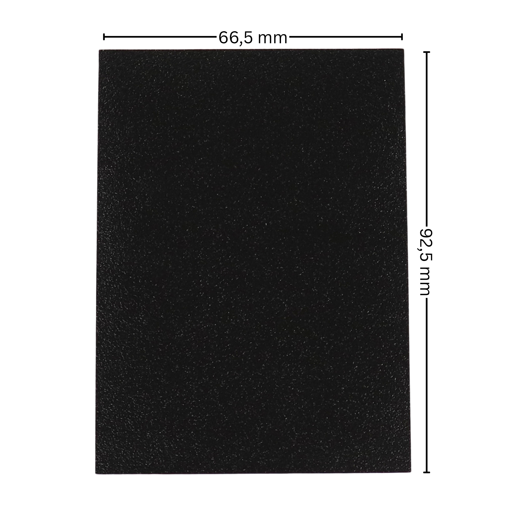 cardcosmos - Protège cartes mats premium noir | 100stk