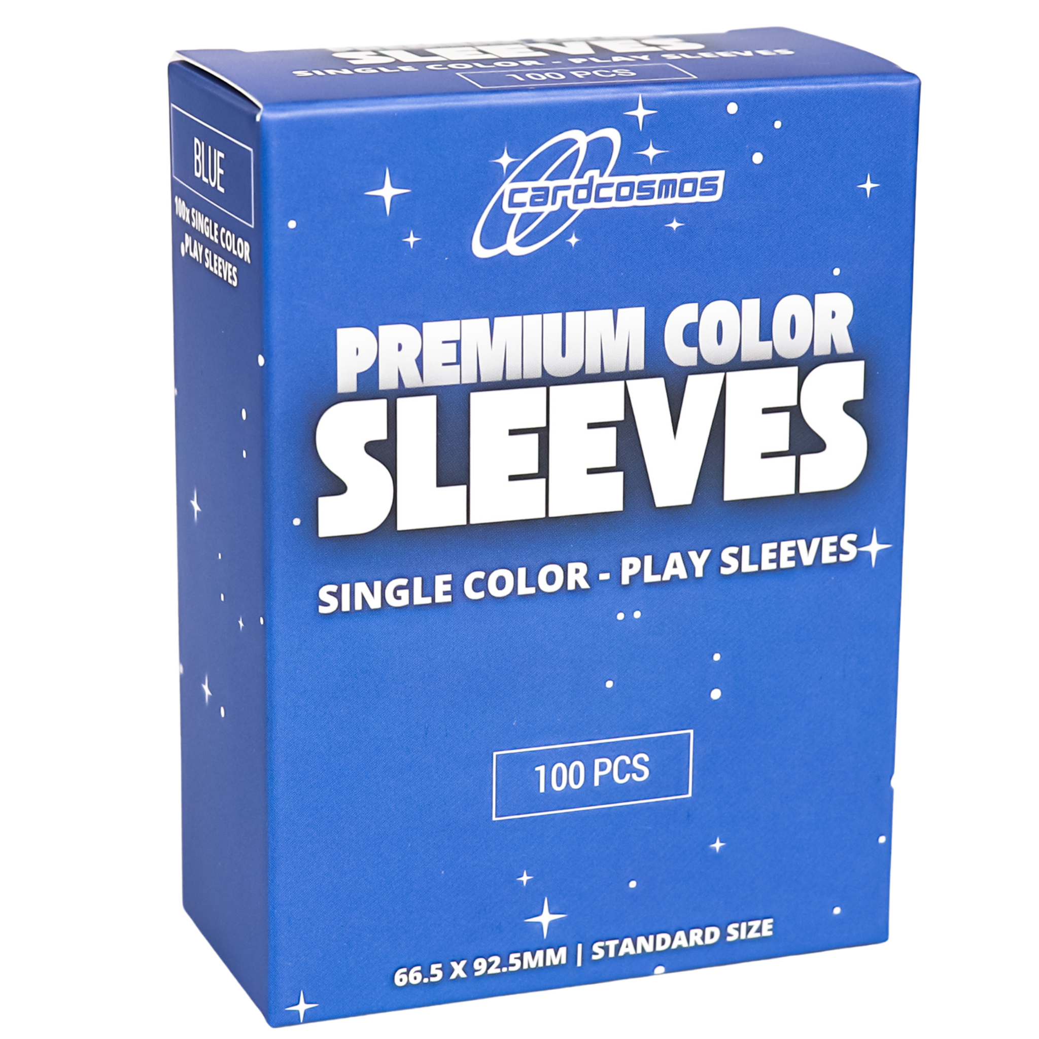 cardcosmos - Premium Color Matte Sleeves Blue | 100stk