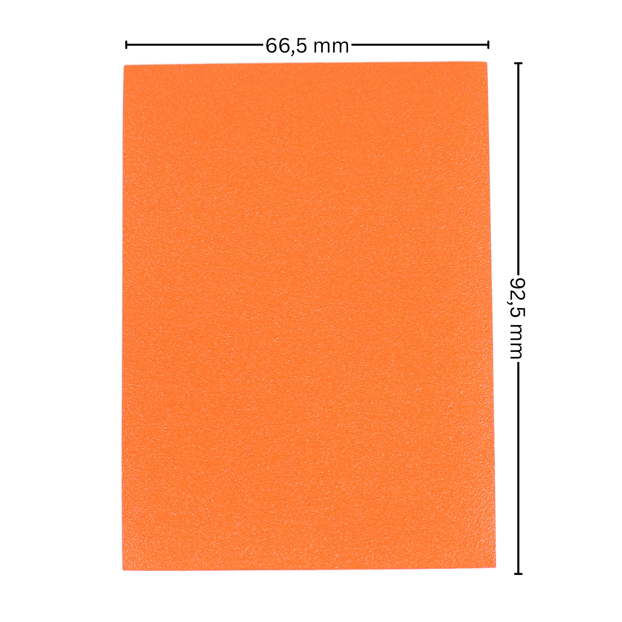 cardcosmos - Protège cartes mats premium orange | 100stk