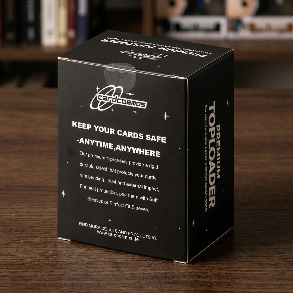 cardcosmos - Toploader premium 3" x 4" 55PT | 25 pcs
