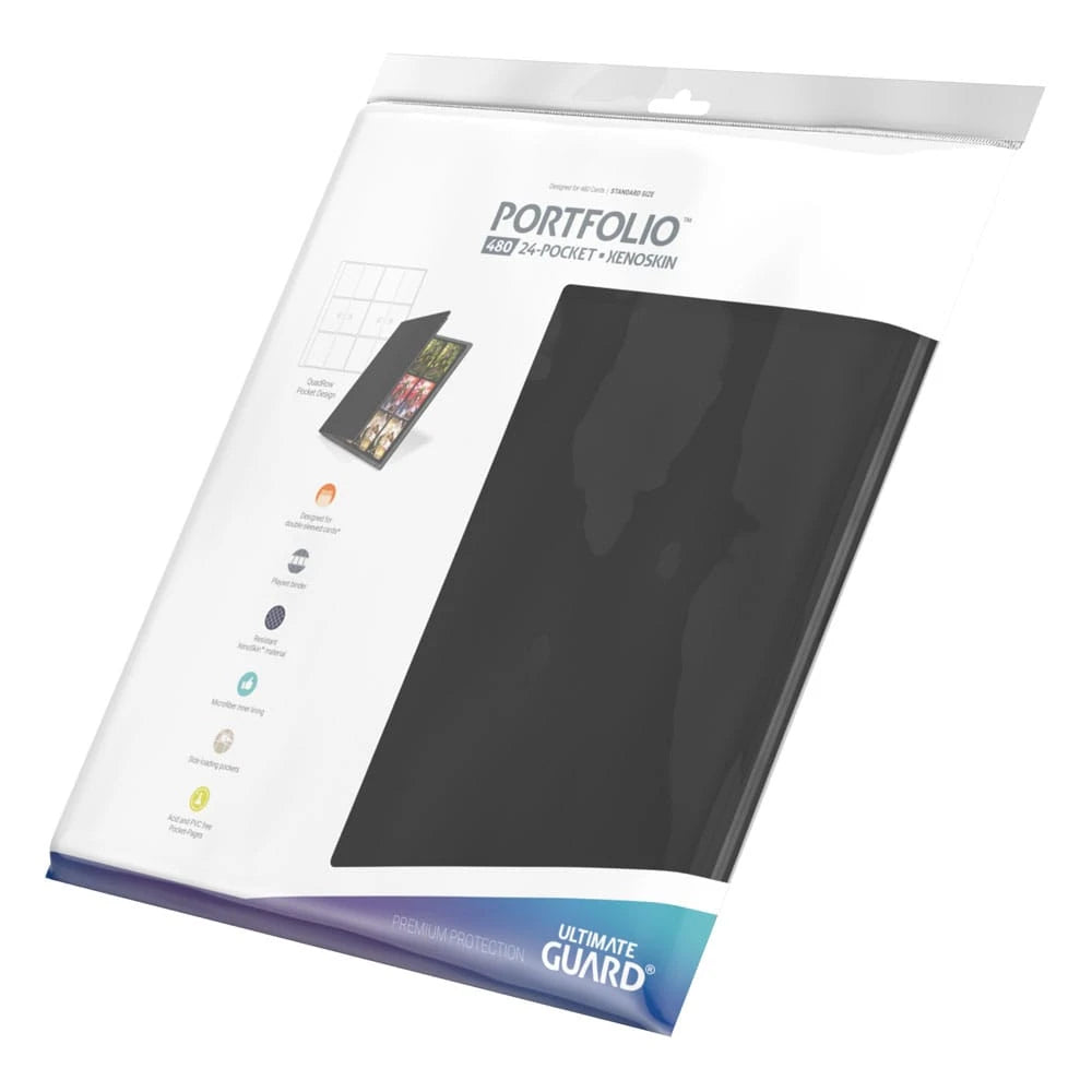 Ultimate Guard Portfolio 480 24-Pocket Xenoskin Noir