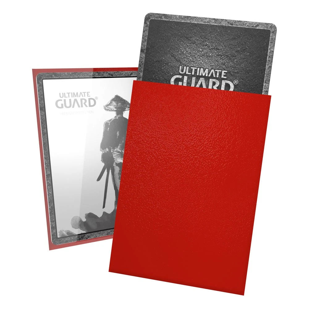 Ultimate Guard Katana Protège cartes Format japonais Rouge – 60 pièces