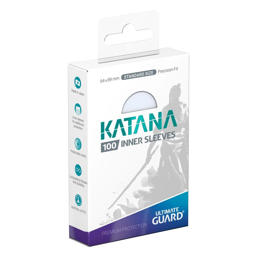 Ultimate Guard Katana Sleeves internes Format standard – 100 pièces